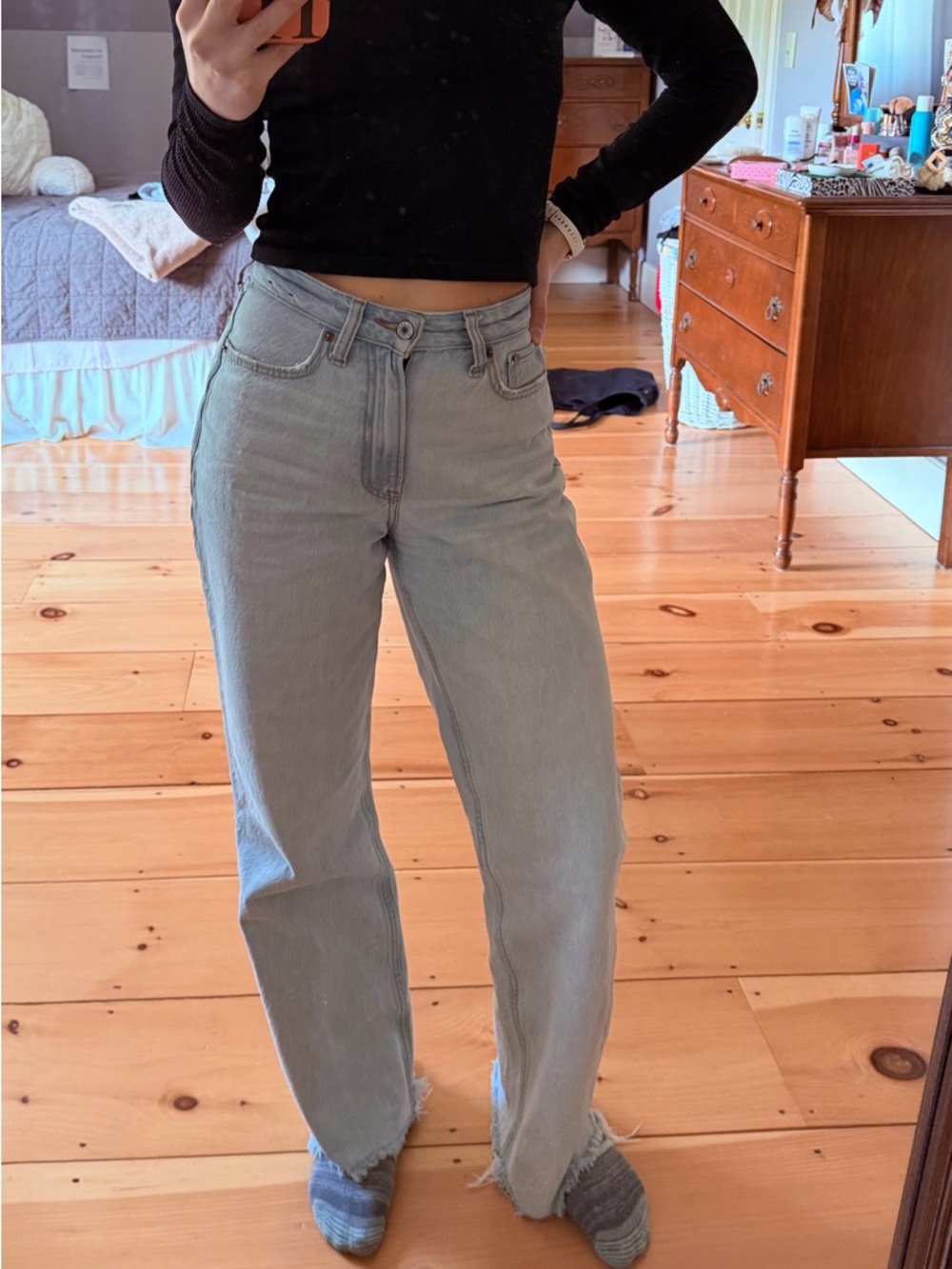 Women’s High-Rise Abercrombie Jeans